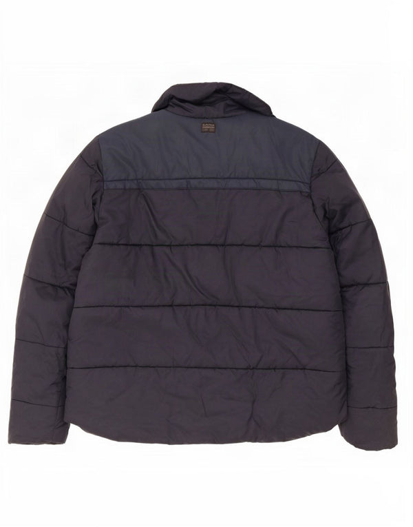 G-Star Herren Wattierte Jacke UK 44 2XL Marineblau Polyester