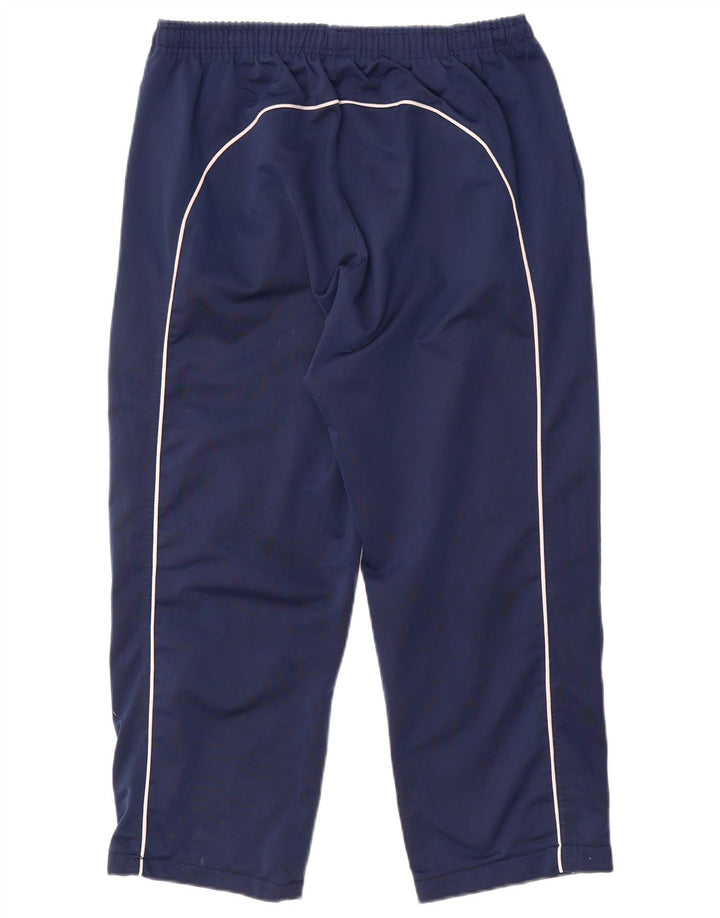 Asics Herren-Trainingsanzug-Hose, groß, marineblau, Polyester