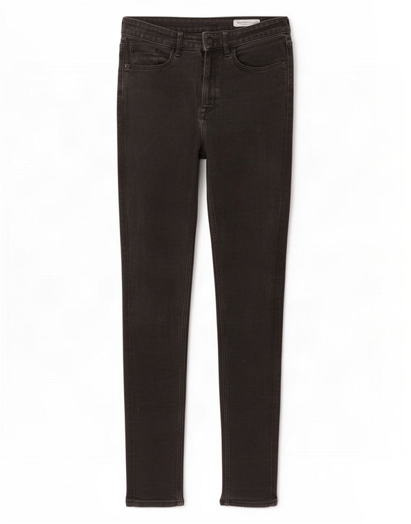 Marks & Spencer Damen The Carrie Skinny Jeans UK 12 Medium W30 L30 Schwarz