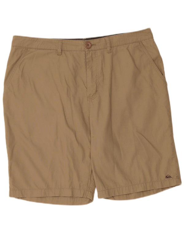 Quiksilver Herren Chinoshorts W36 Large Beige Baumwolle