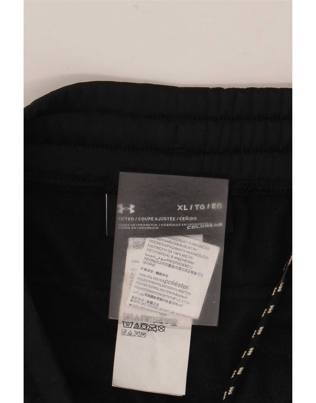 Under Armour Herren Cold Gear Trainingshose Jogger XL Schwarz Polyester