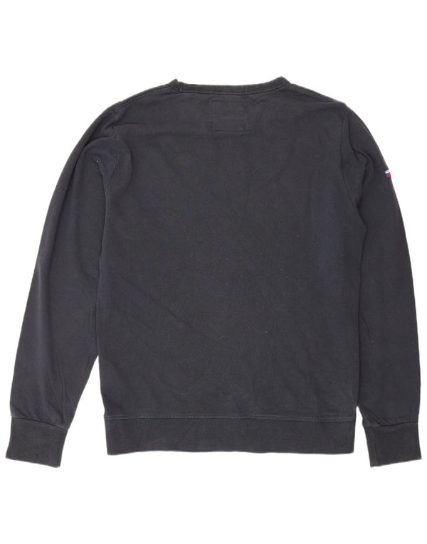 Superdry Herren Grafik-Sweatshirt-Pullover XL aus marineblauer Baumwolle