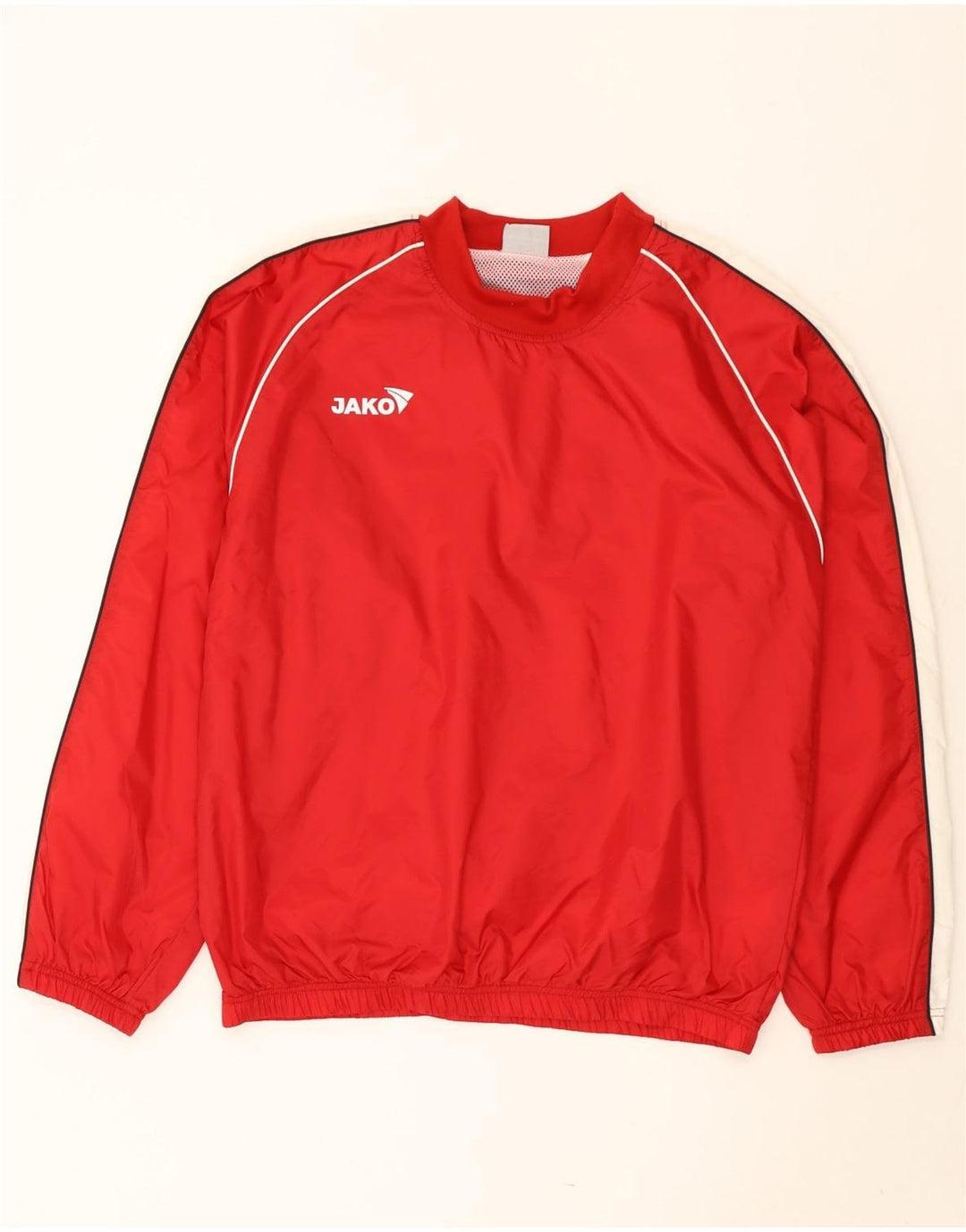 Jako Herren-Pullover-Trainingsanzug, Oberteil, Jacke, groß, rotes Colourblock-Nylon