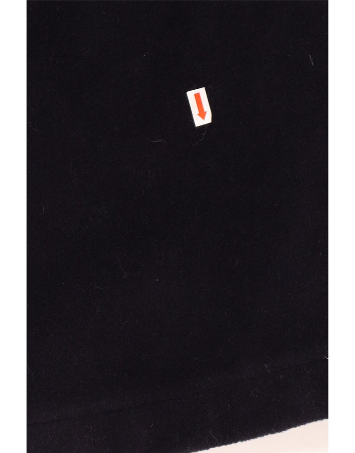 TRUSSARDI JEANS Herrenmantel UK 42 XL Marineblaue Wolle