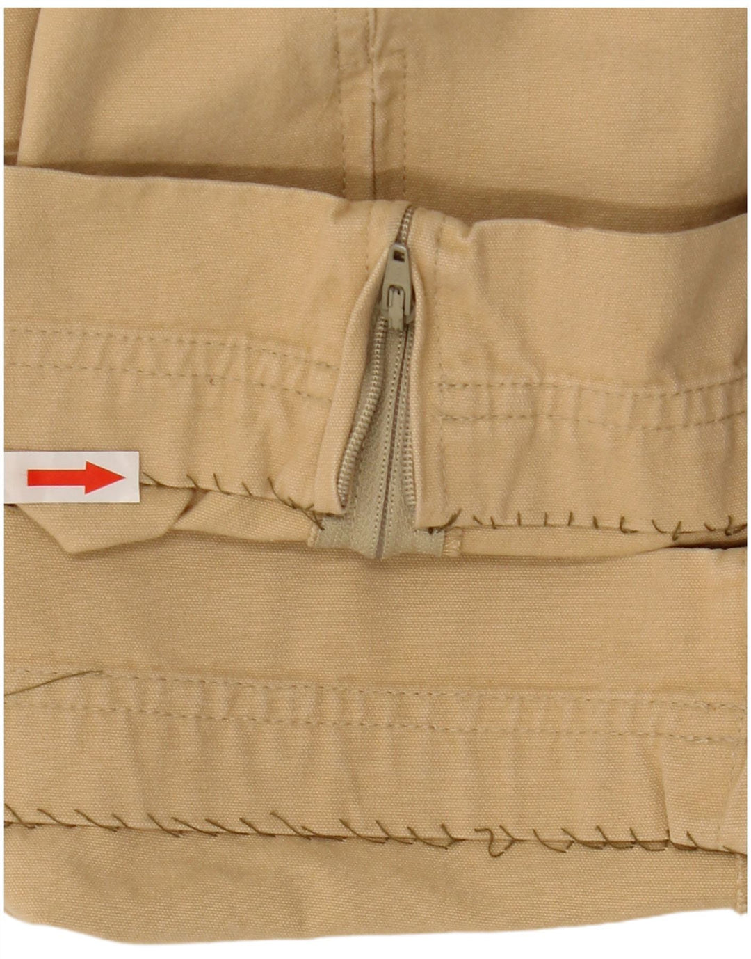 Gerade Herren-Cargohose von Fila, W38, L29, Beige, Baumwolle