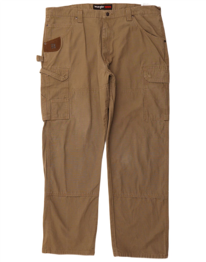 WRANGLER Gerade Cargohose für Herren, W40, L32, Beige, Baumwolle