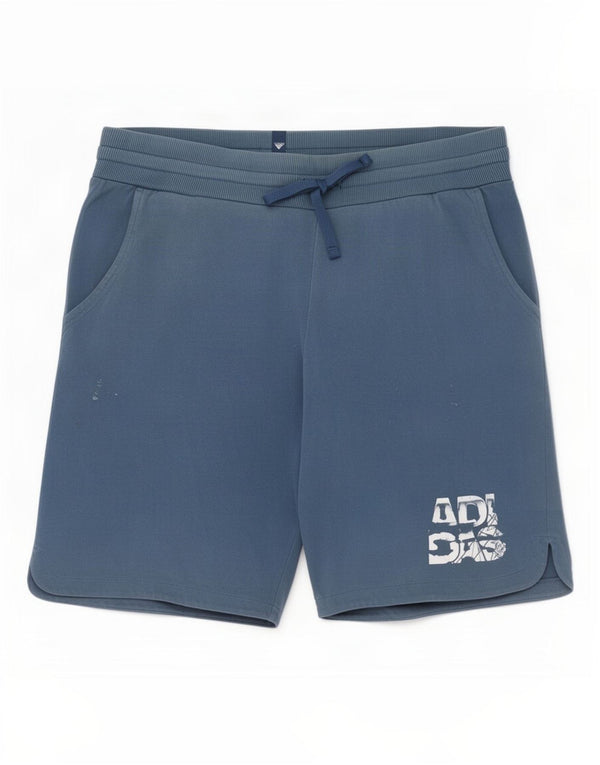 Adidas Herren Graphic Sport Shorts UK 40/42 Medium Marineblau Baumwolle