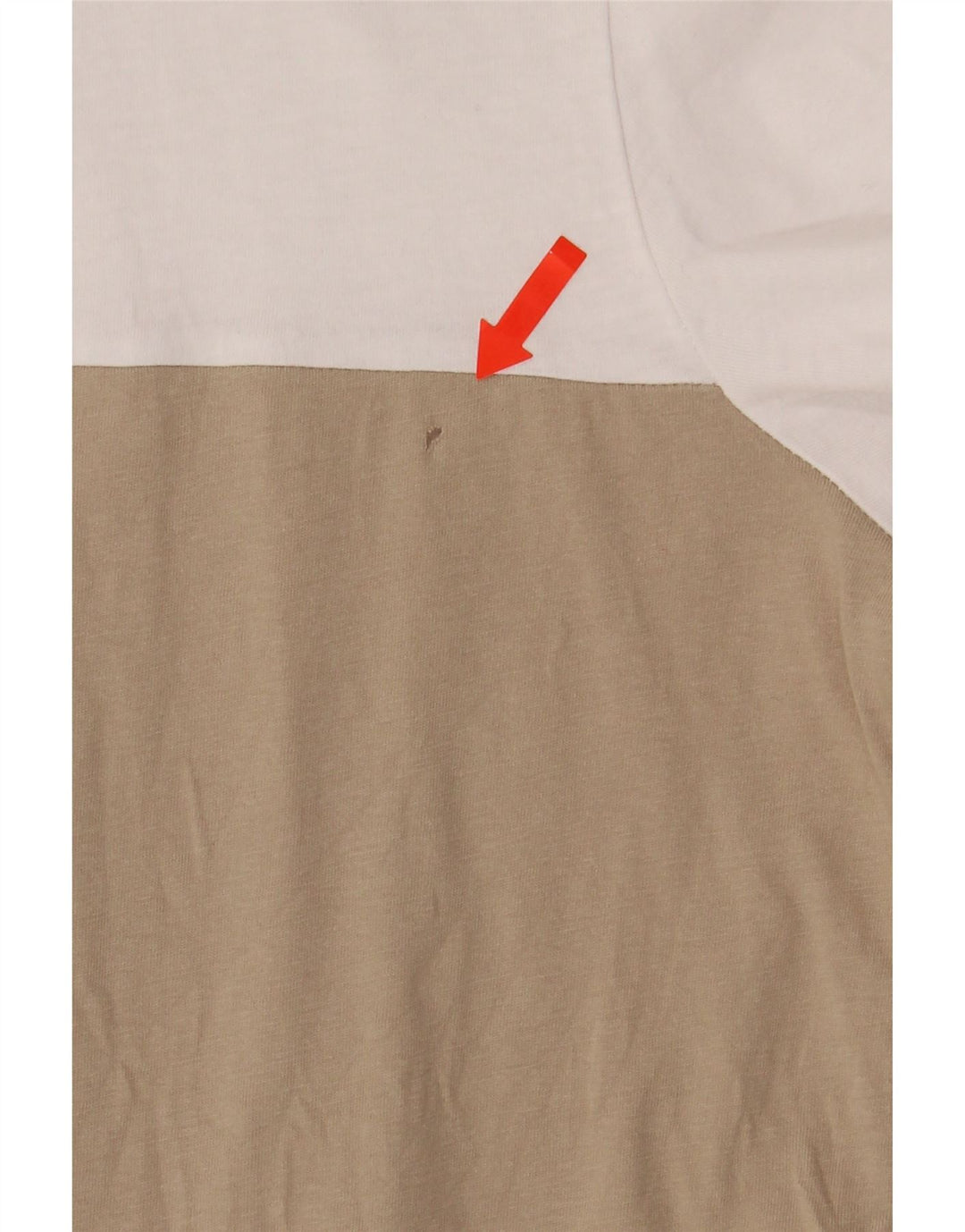 Champion Herren T-Shirt Top Large Weiß Colourblock