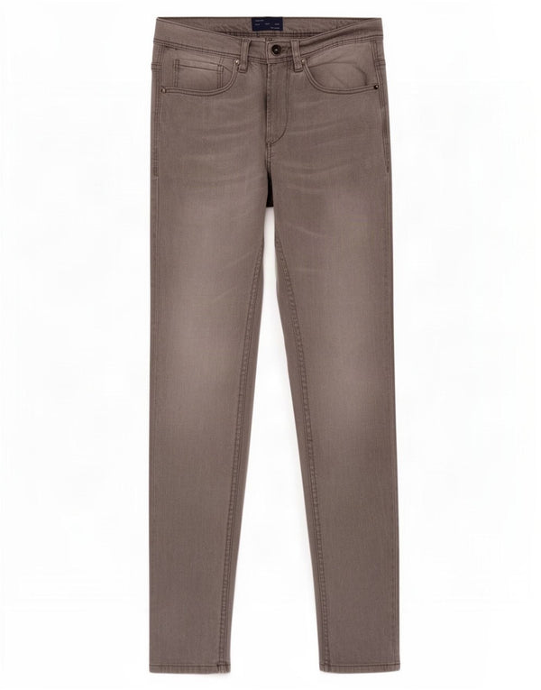 Zara Mens Skinny Jeans EU 38 Small W30 L30 Grey Cotton