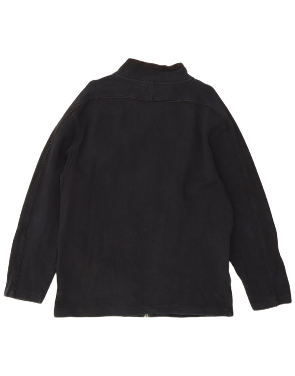 Weird Fish Herren-Trainingsanzug-Oberteil, Jacke, groß, marineblau, Baumwolle