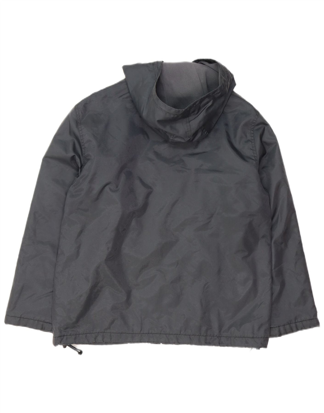 Gas Herren-Windbreakerjacke mit Kapuze, klein, grau, Polyester