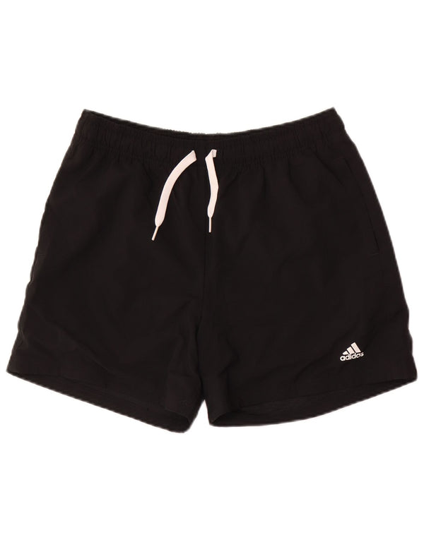 Adidas Jungen Aeroready Sportshorts 15–16 Jahre, schwarzes Polyester