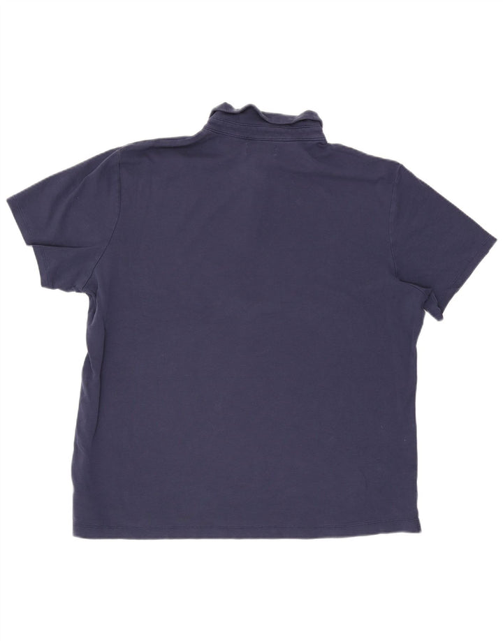 Orvis Herren Poloshirt 2XL Marineblau Baumwolle