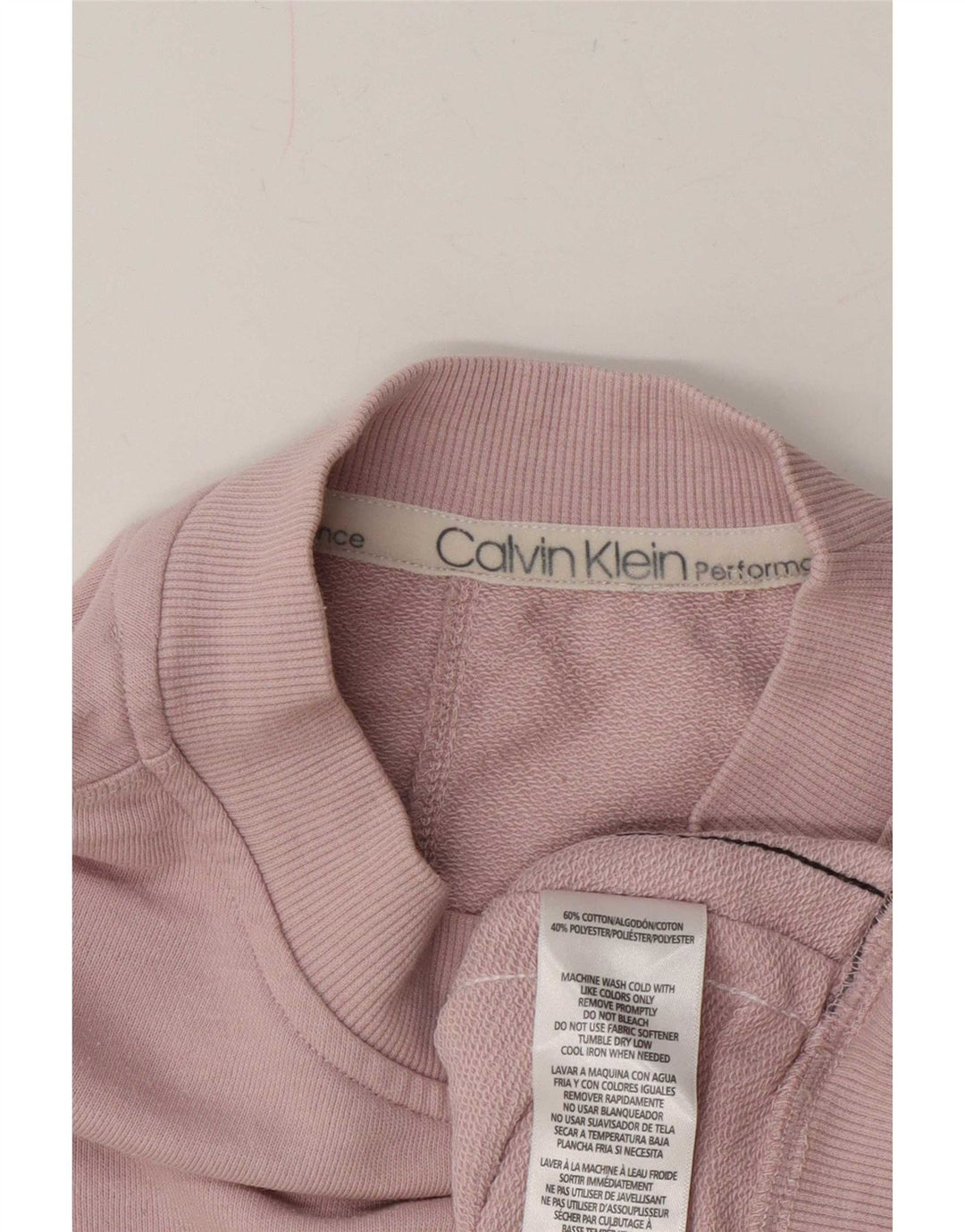 Calvin Klein Damen-Sweatshirt in Übergröße mit Grafik, UK 14, Mittelrosa