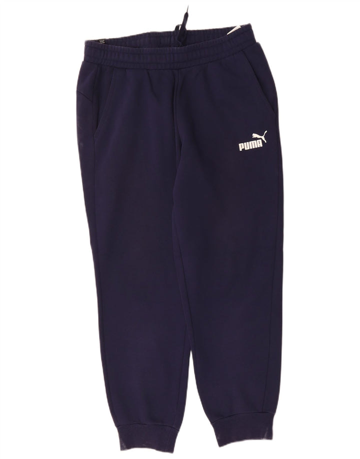PUMA Herren-Trainingshose, Jogginghose, Größe L, Marineblau