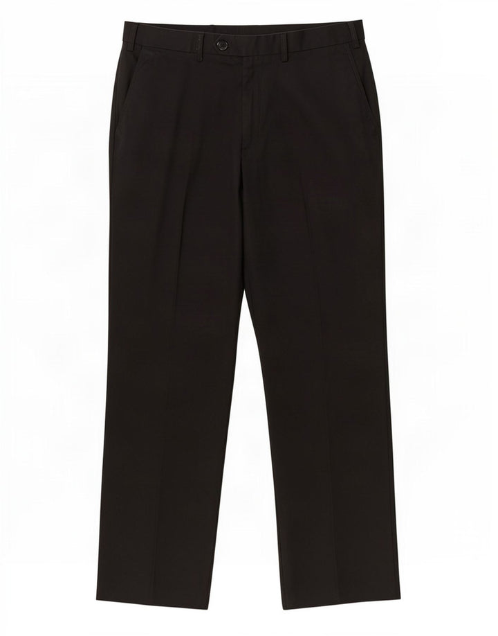 Marks & Spencer Herren-Anzughose, gerade, normale Passform, W34, L31, schwarze Wolle