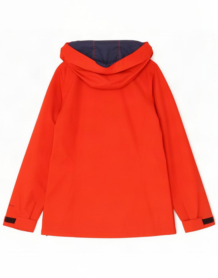 Berghaus Damen-Regenjacke mit Kapuze, UK 12, mittelrot, Polyamid