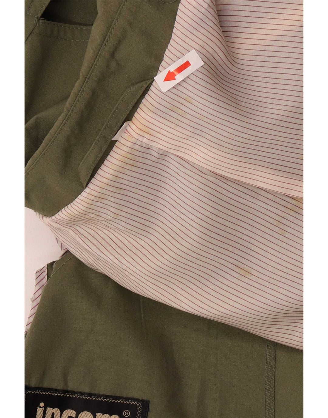 Incom Damen Trenchcoat IT 43 Mittelgrün