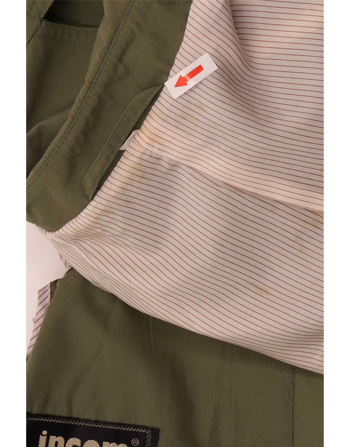 Incom Damen Trenchcoat IT 43 Mittelgrün