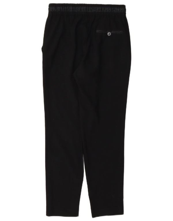 Zara Damen Tapered Freizeithose XS W24 L27 Schwarz