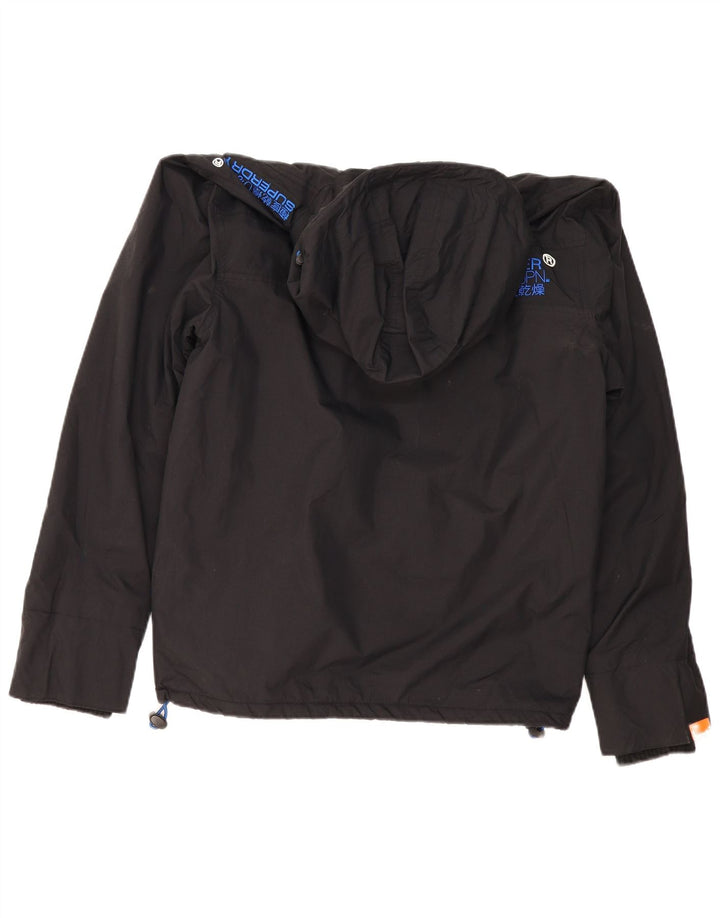 Superdry Herren Graphic Hooded Windjacke UK 42 XL Schwarz Polyester