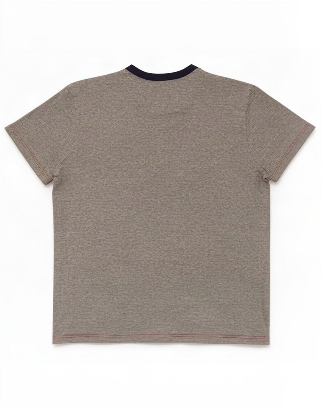 Fila Herren-T-Shirt-Oberteil, groß, grau gesprenkelte Baumwolle
