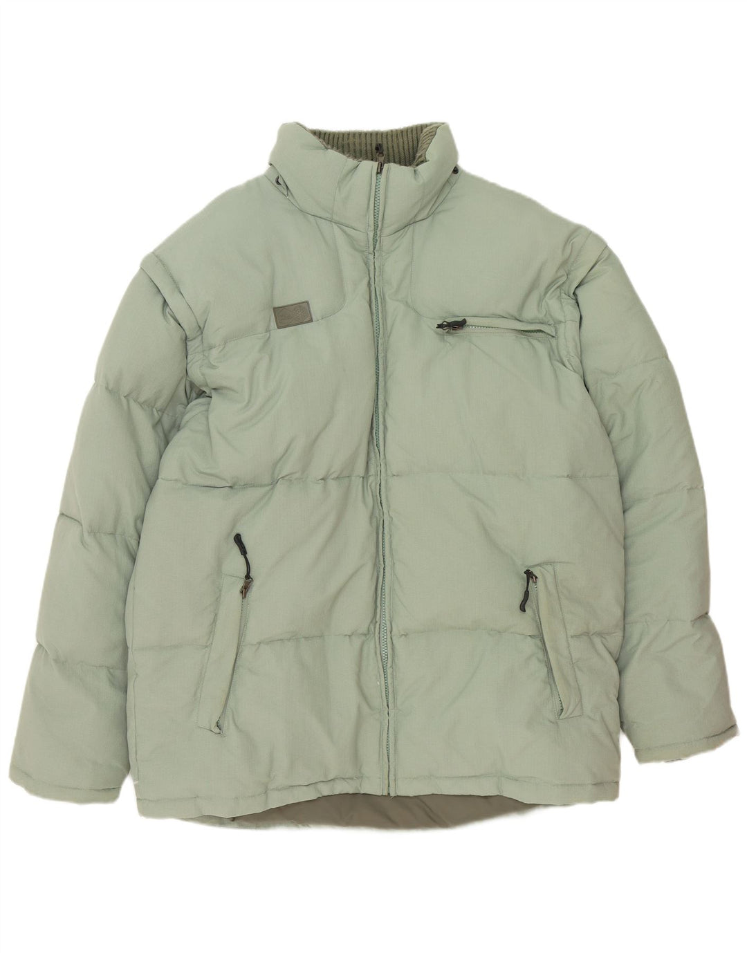 Fila Herren Wattierte Jacke UK 44 2XL Grün Polyester