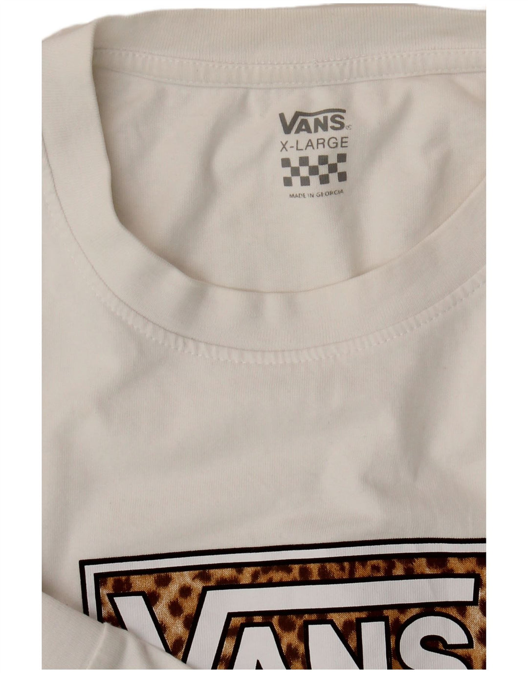 Vans Herren Graphic Top Langarm XL Weiß