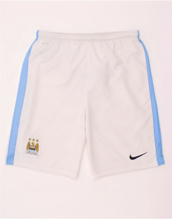 Nike Boys Dri Fit Graphic Sport Shorts 13–14 Jahre XL Weiß Farbblock