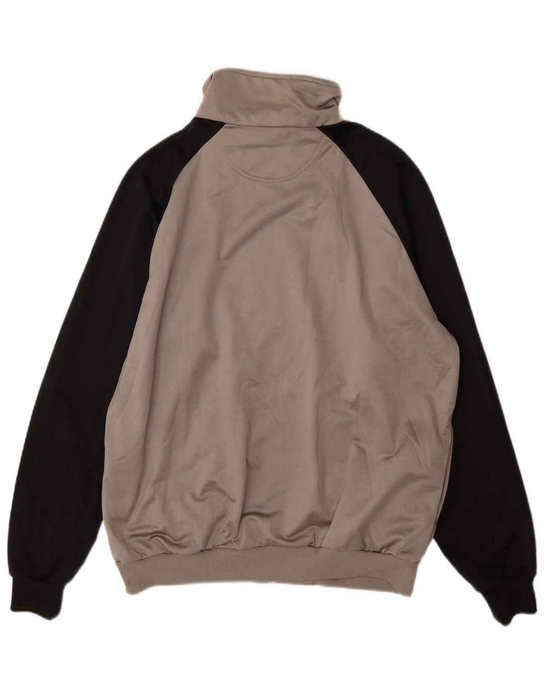 Kappa Herren-Trainingsanzug-Top-Jacke, groß, Grau, Farbblock