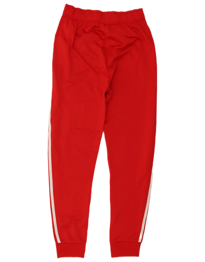 Adidas Jungen-Trainingshose, Jogginghose, 14–15 Jahre, rotes Polyester