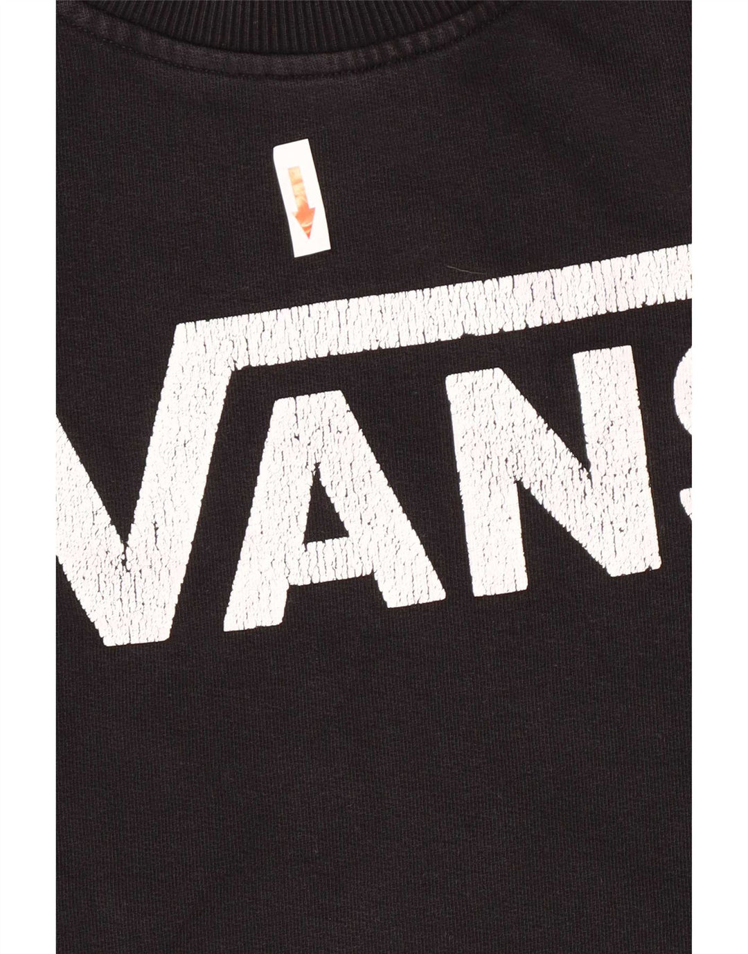 Vans Damen Grafik-Sweatshirt-Pullover, Größe S, Schwarz, Baumwolle