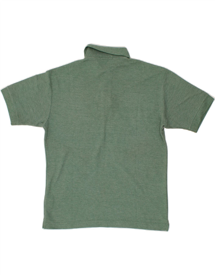 FILA Mens Polo Shirt IT 46 Small Green Cotton Vintage Fila and Second-Hand Fila from Messina Hembry 