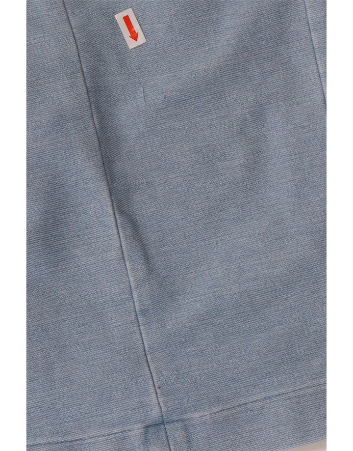 Trussardi Jeans Damen Etuikleid IT 42 Mittelblauer Farbblock