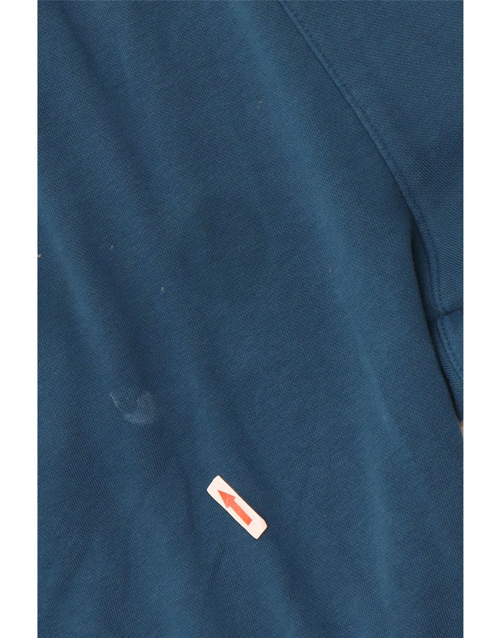 Nike Herren-Trainingsanzug mit Grafik, Größe S, blau, Baumwolle