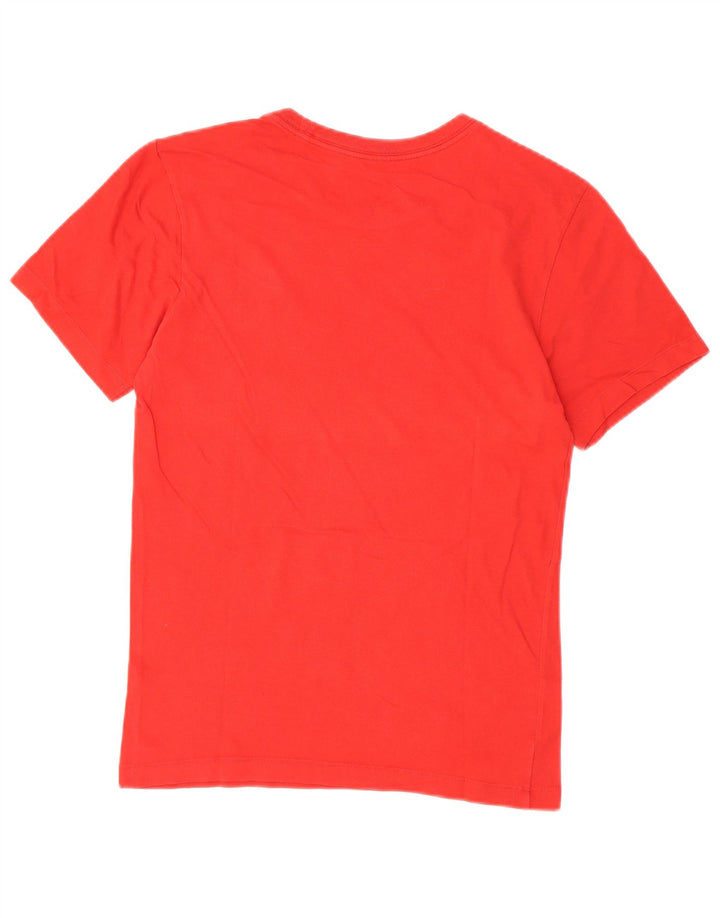 Nike Damen T-Shirt Top UK 10 Small Rot