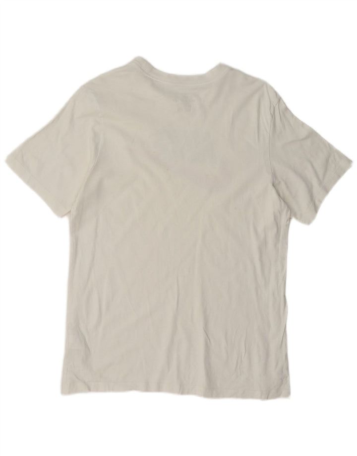 Nike Herren-T-Shirt mit Grafik, mittelweiße Baumwolle