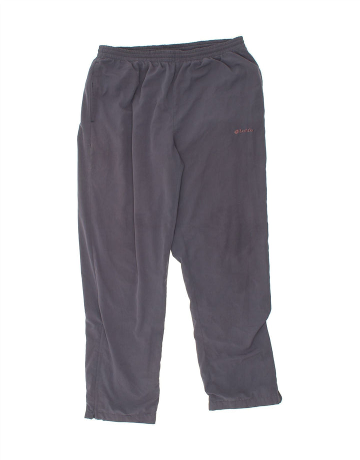 LOTTO Mens Tracksuit Trousers UK 44/46 Large  Navy Blue Polyester Vintage Lotto and Second-Hand Lotto from Messina Hembry 