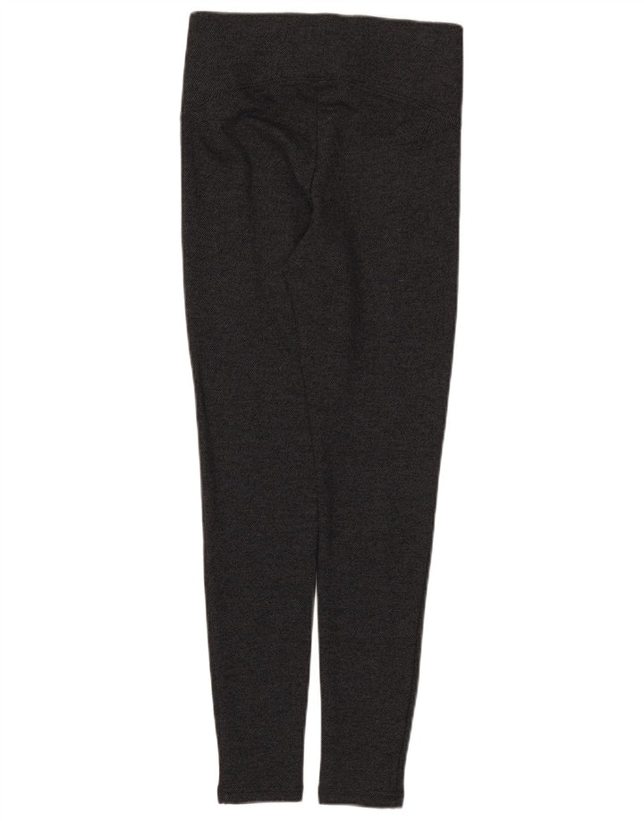 Marks & Spencer Damen Leggings UK 8 Small Schwarz gefleckte Viskose