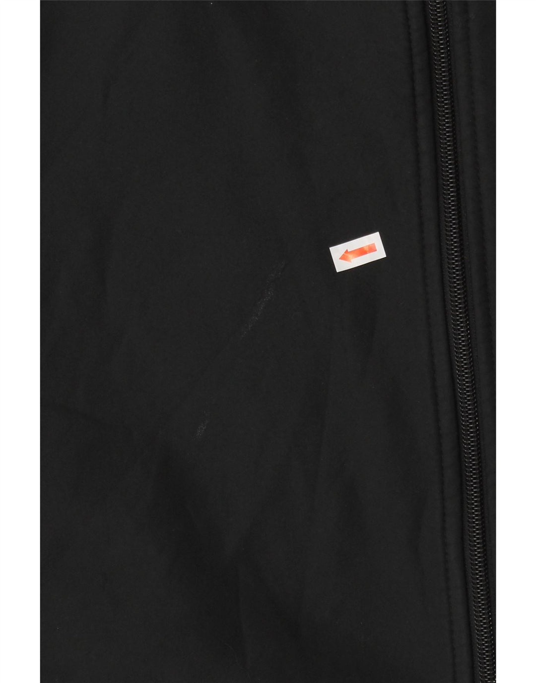 Nike Herren-Trainingsanzugoberteil, UK-Größe 42/44, großes schwarzes Polyester