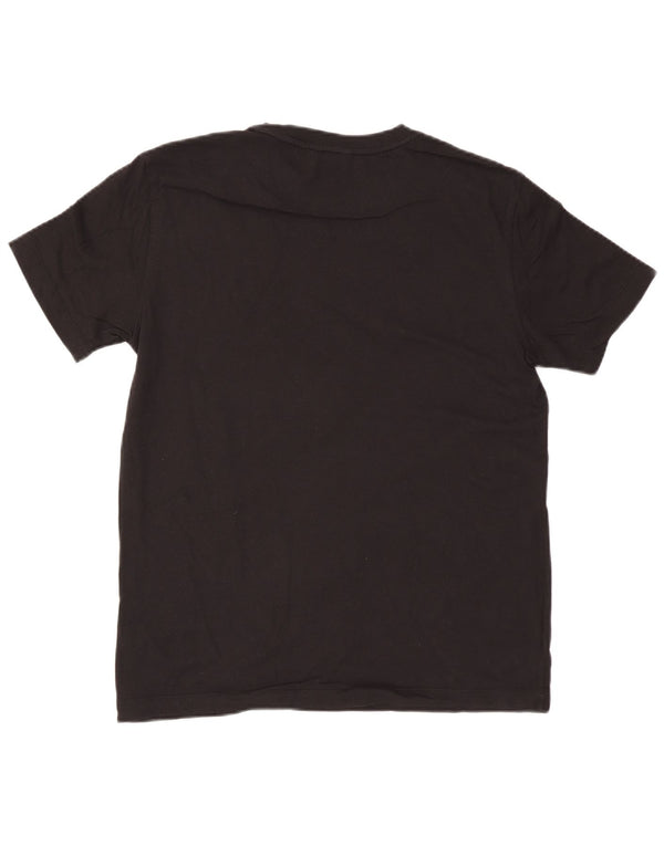 Calvin Klein Herren T-Shirt Top Large Schwarz Baumwolle