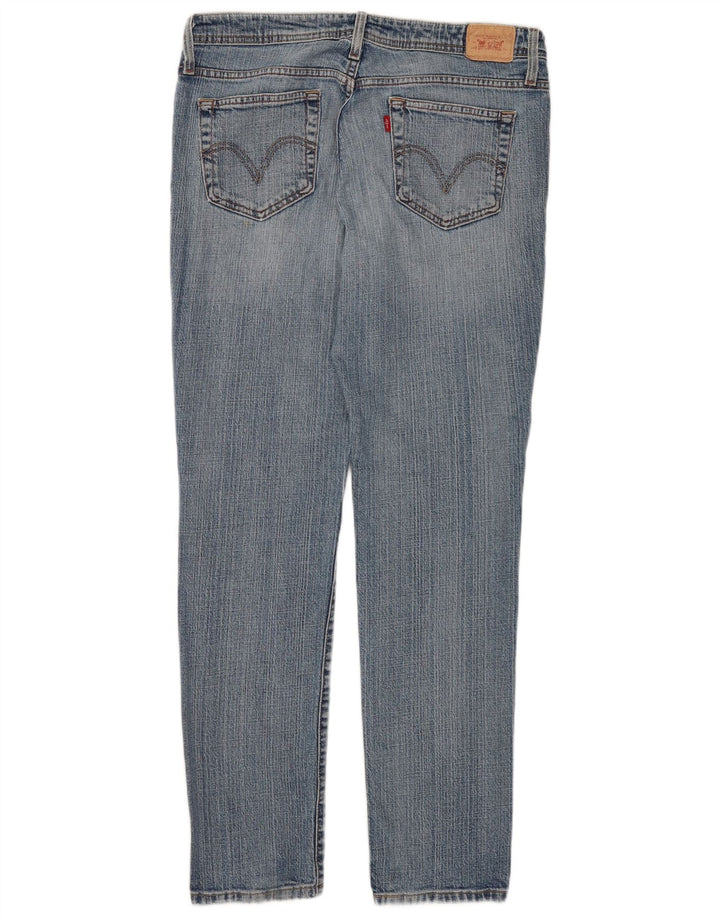 Levi's Damen 518 Skinny Jeans W32 L31 Blau