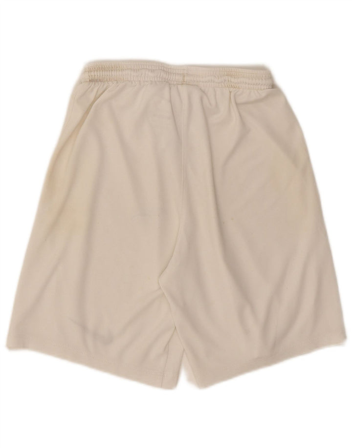 NIKE Mens Dri Fit Slim Fit Sport Shorts Small  White Polyester