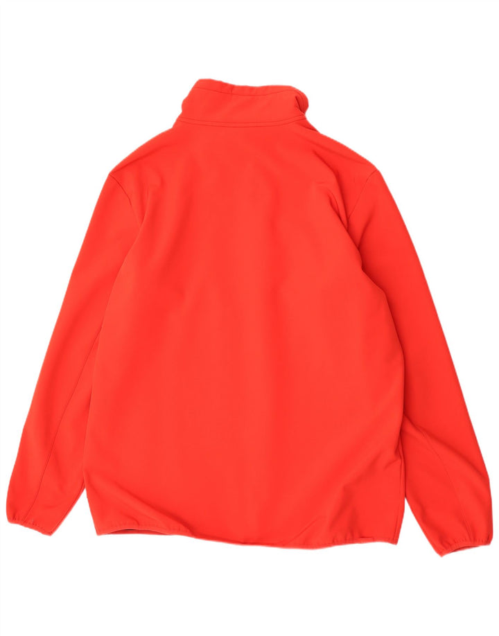Jack Wolfskin Herren Trainingsanzug Top Jacke UK 50 3XL Rot Polyester