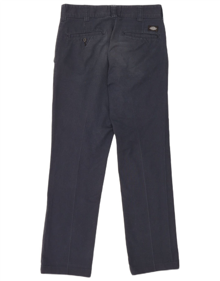 Dickies Gerade Herren-Chinohose W30 L32 Marineblaues Polyester