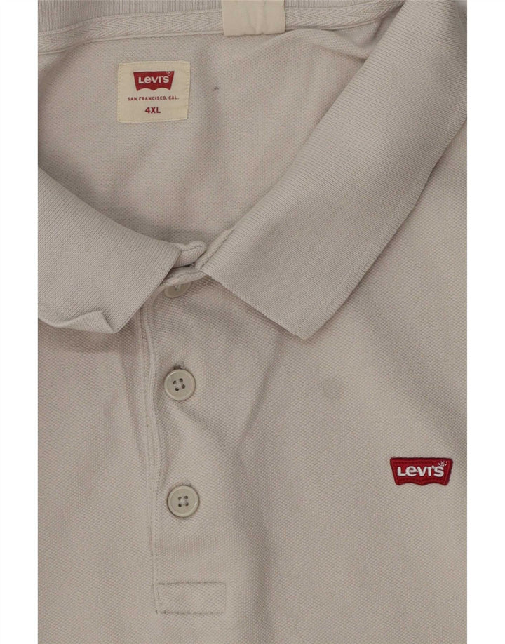 Levi's Herren Poloshirt 4XL Off White