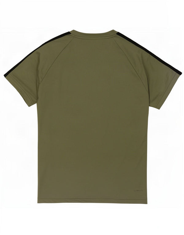 Adidas Herren T-Shirt Top Small Khaki Polyester