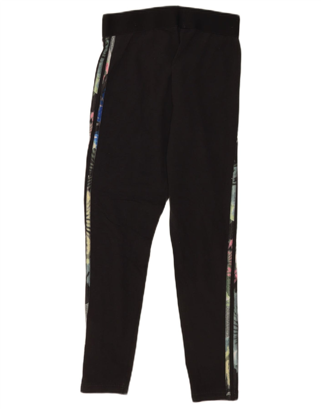 Adidas Damen Leggings UK 12-14 Medium Schwarz