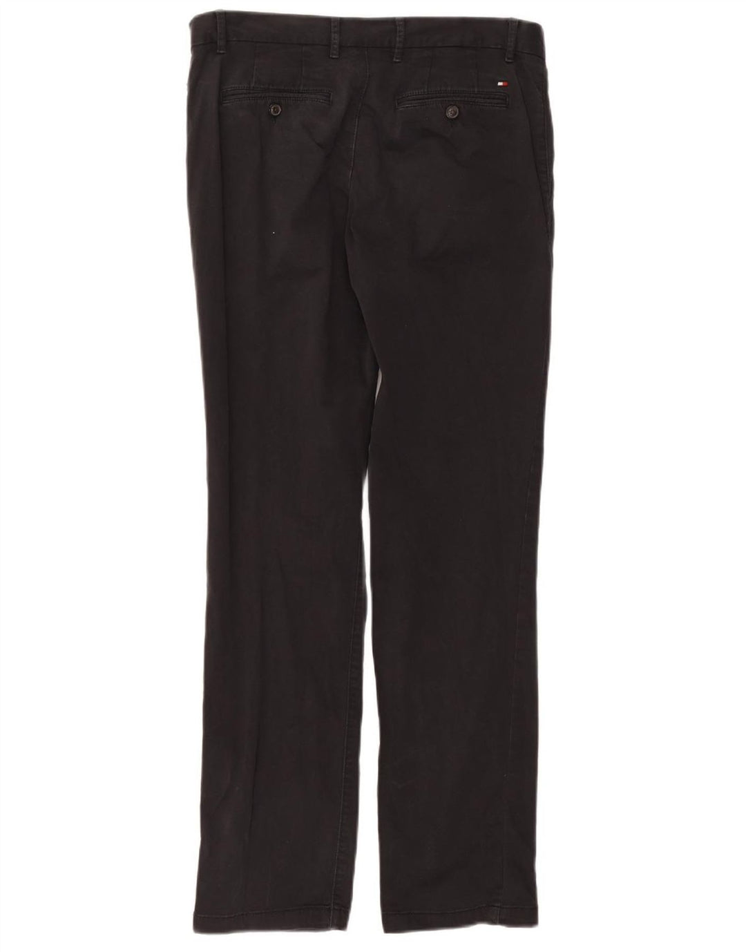 Tommy Hilfiger Herren gerade Chinohose W34 L31 graue Baumwolle