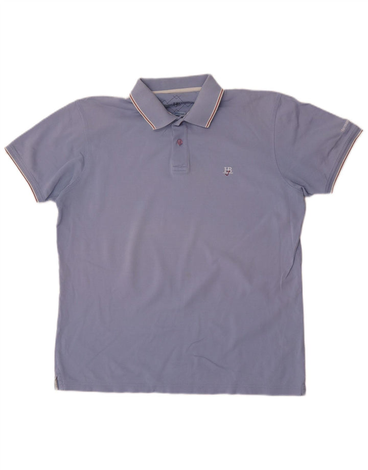 Harmont & Blaine Herren Poloshirt 2XL Blau Baumwolle